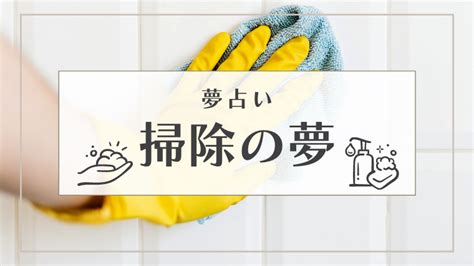 夢見大掃除|【夢占い】大掃除(風呂・玄関・台所)する夢の意味とは？体験談。